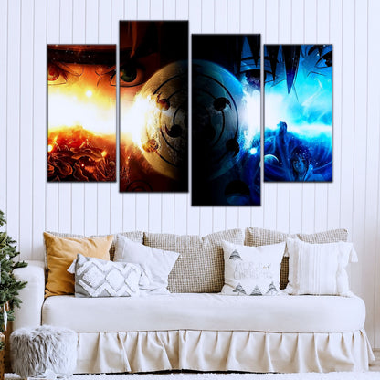 Naruto Canvas Wall Art - NA5050 - Naruto Uzumaki - Sasuke Uchiha