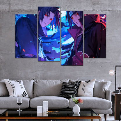 Naruto Canvas Wall Art - NA5061 - Itachi Uchiha - Sasuke Uchiha