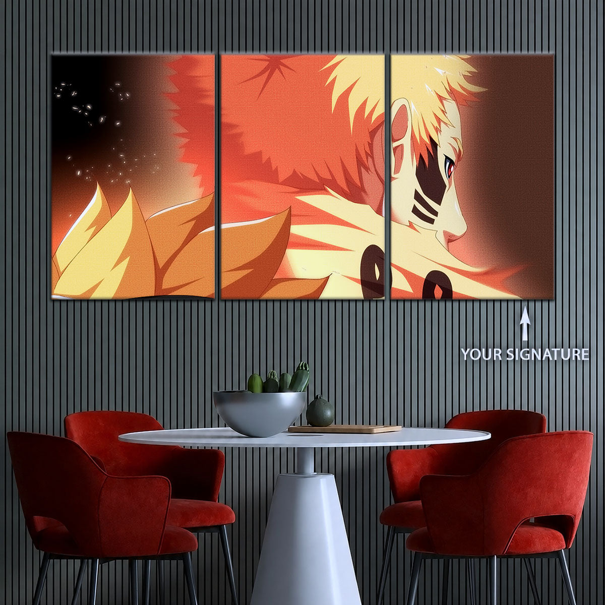 Naruto Canvas Wall Art - NA5084 - Naruto Uzumaki Baryon Mode