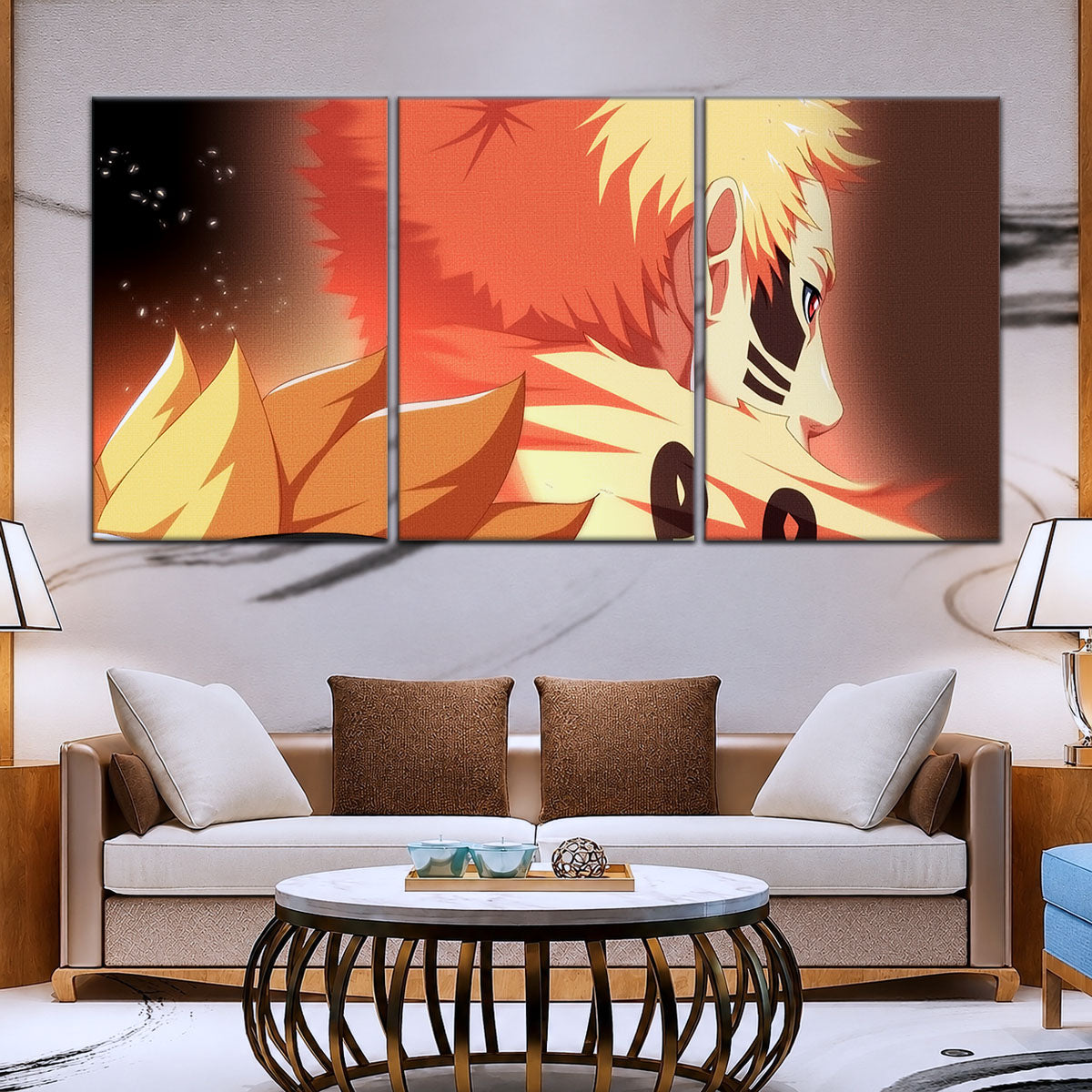 Naruto Canvas Wall Art - NA5084 - Naruto Uzumaki Baryon Mode