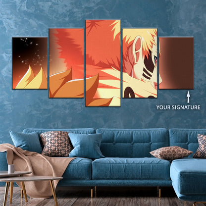 Naruto Canvas Wall Art - NA5084 - Naruto Uzumaki Baryon Mode