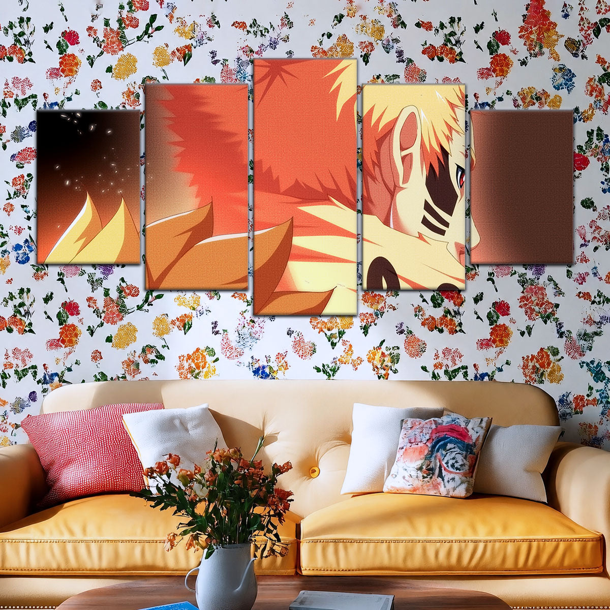 Naruto Canvas Wall Art - NA5084 - Naruto Uzumaki Baryon Mode