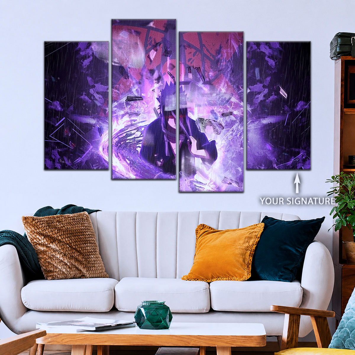 Naruto Canvas Wall Art - NA5093 - Sasuke Uchiha