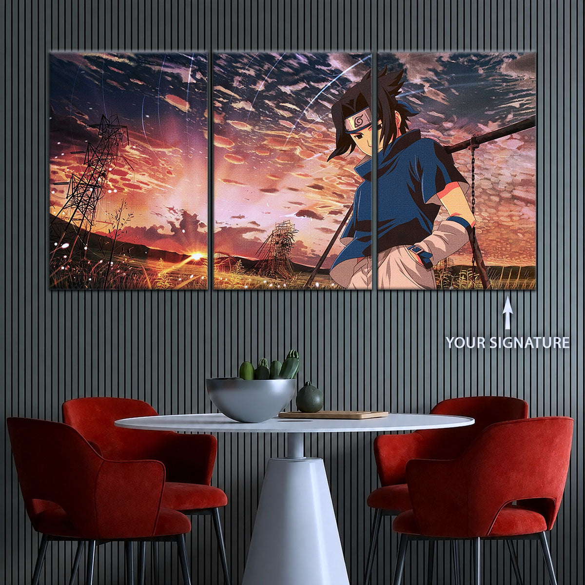 Naruto Canvas Wall Art - NA5094 - Sasuke Uchiha