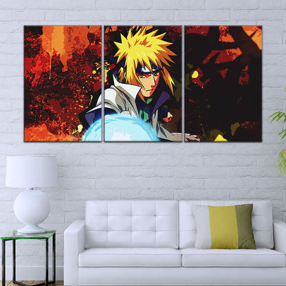 Naruto Canvas Wall Art - NA5096 - Minato Namikaze Yellow Flash