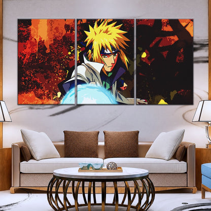 Naruto Canvas Wall Art - NA5096 - Minato Namikaze Yellow Flash