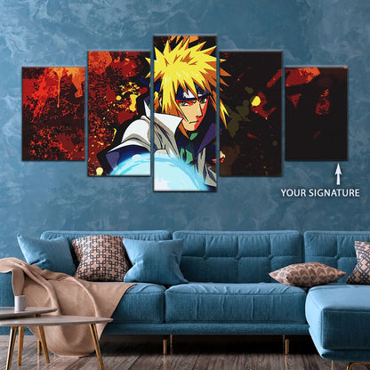 Naruto Canvas Wall Art - NA5096 - Minato Namikaze Yellow Flash