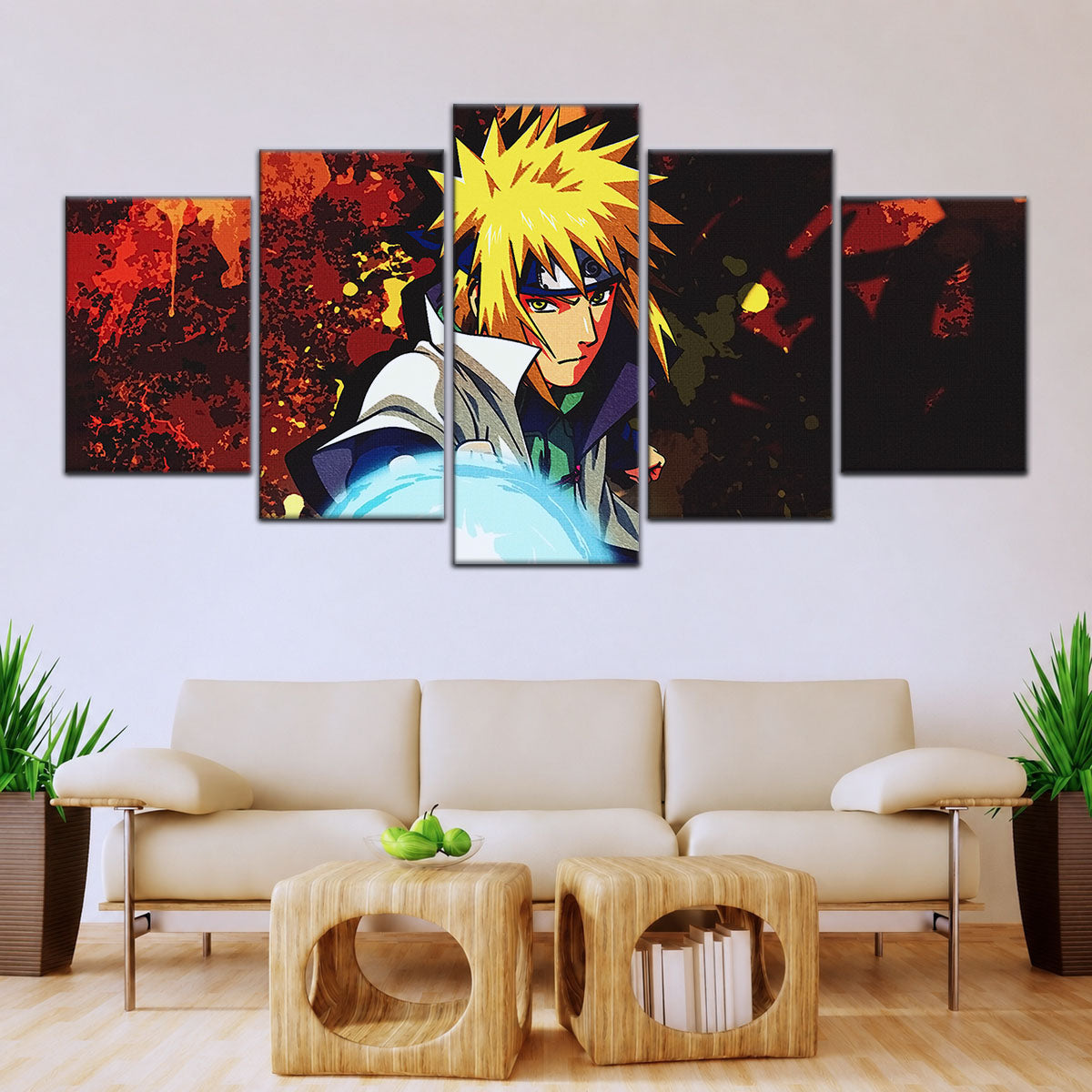 Naruto Canvas Wall Art - NA5096 - Minato Namikaze Yellow Flash