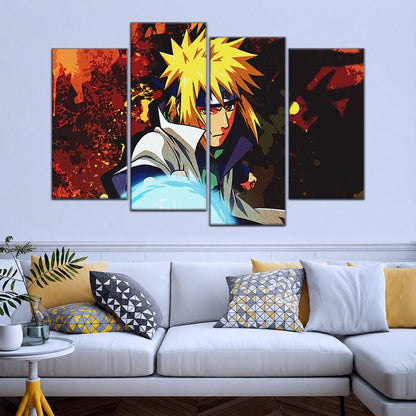 Naruto Canvas Wall Art - NA5096 - Minato Namikaze Yellow Flash