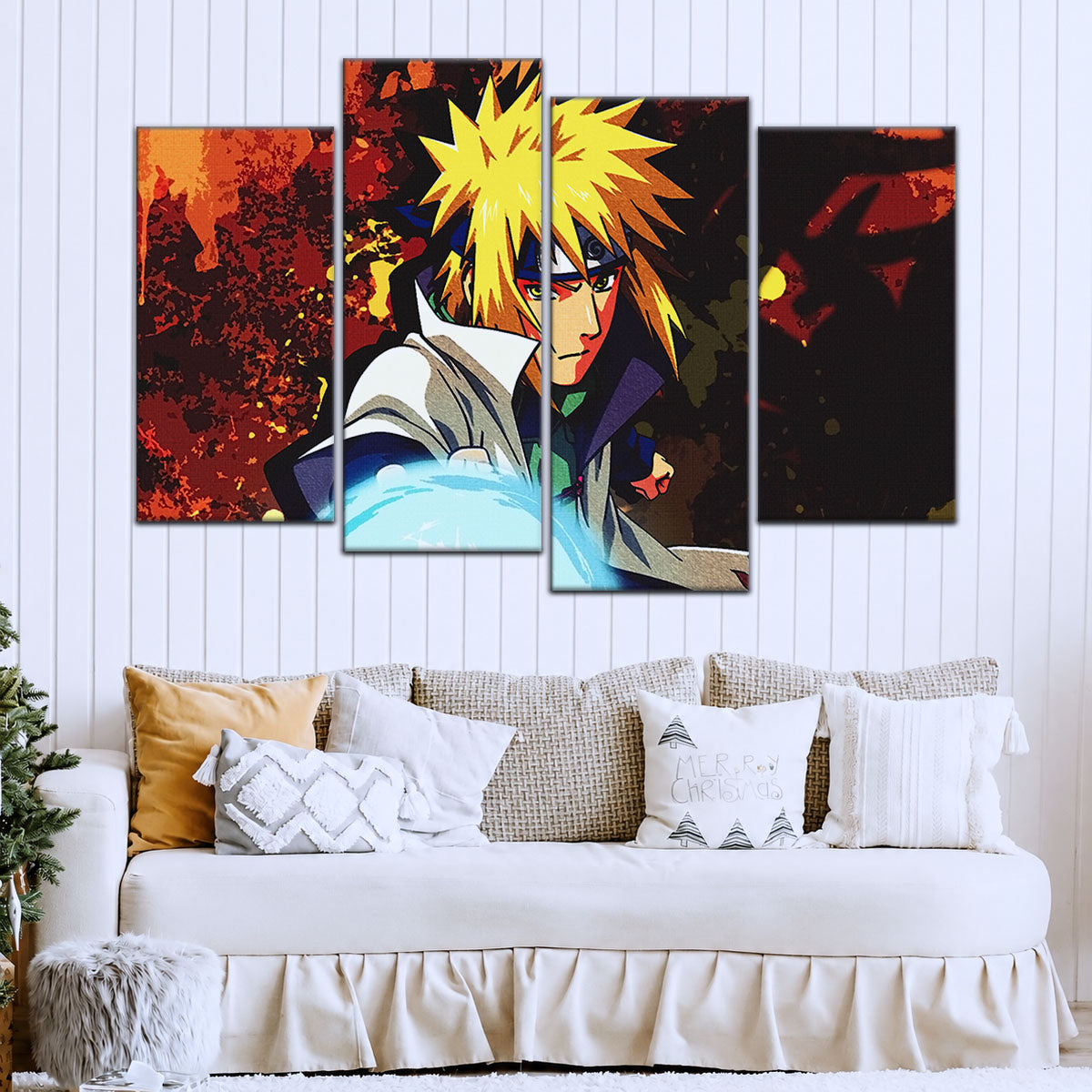 Naruto Canvas Wall Art - NA5096 - Minato Namikaze Yellow Flash