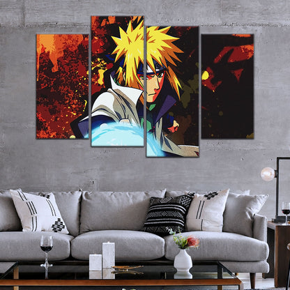 Naruto Canvas Wall Art - NA5096 - Minato Namikaze Yellow Flash