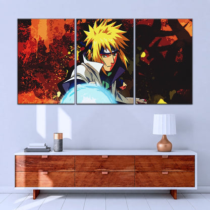 Naruto Canvas Wall Art - NA5096 - Minato Namikaze Yellow Flash