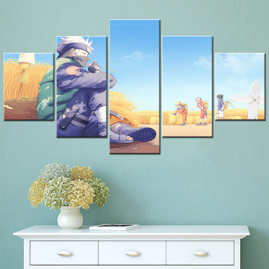 Naruto Canvas Wall Art - NA5119 - Kakashi Hatake - Uzumaki Naruto - Uchiha Sasuke - Sakura Haruno