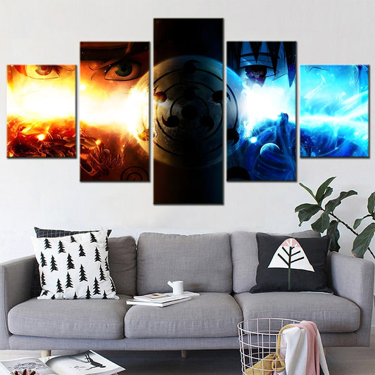 Naruto Canvas Wall Art - NA5132 - Uzumaki Naruto - Uchiha Sasuke