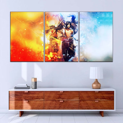 Naruto Wall Art - NA5008 - Naruto Uzumaki - Sasuke Uchiha - Naruto Poster - Naruto Canvas