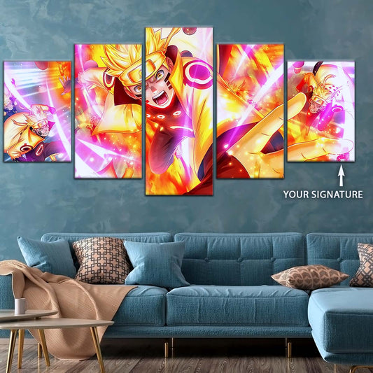 Naruto Wall Art - NA5031 - Naruto Uzumaki - Unleash the Ninja Spirit - Naruto Poster - Naruto Canvas