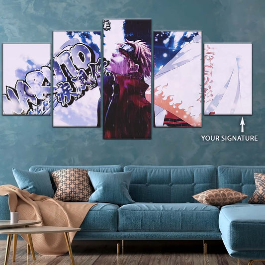 Naruto Wall Art - NA5037 - Naruto Uzumaki - I Will Become Hokage - Naruto Poster - Naruto Canvas