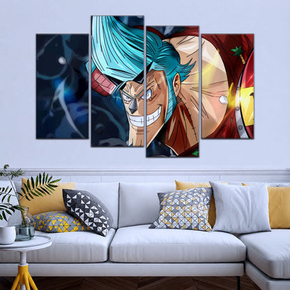 One Piece Canvas Wall Art - OP5002 - Cyborg Franky