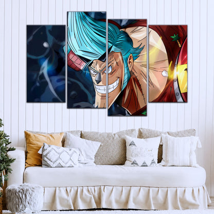 One Piece Canvas Wall Art - OP5002 - Cyborg Franky