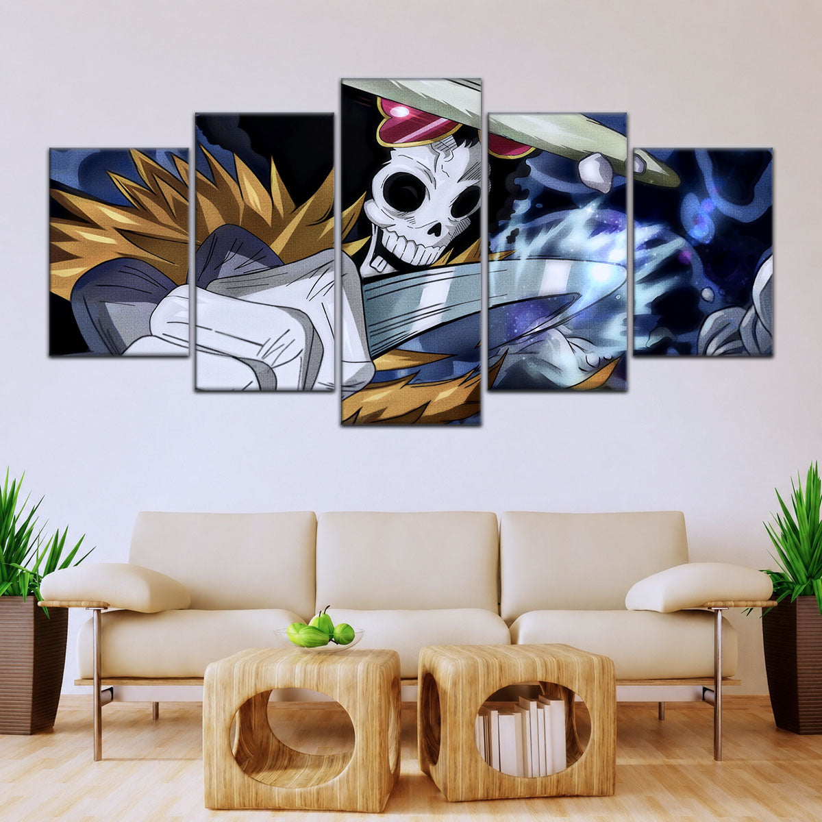One Piece Canvas Wall Art - OP5004 - Brook - Soul King