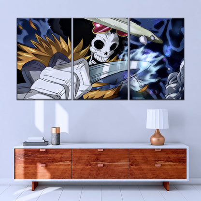 One Piece Canvas Wall Art - OP5004 - Brook - Soul King