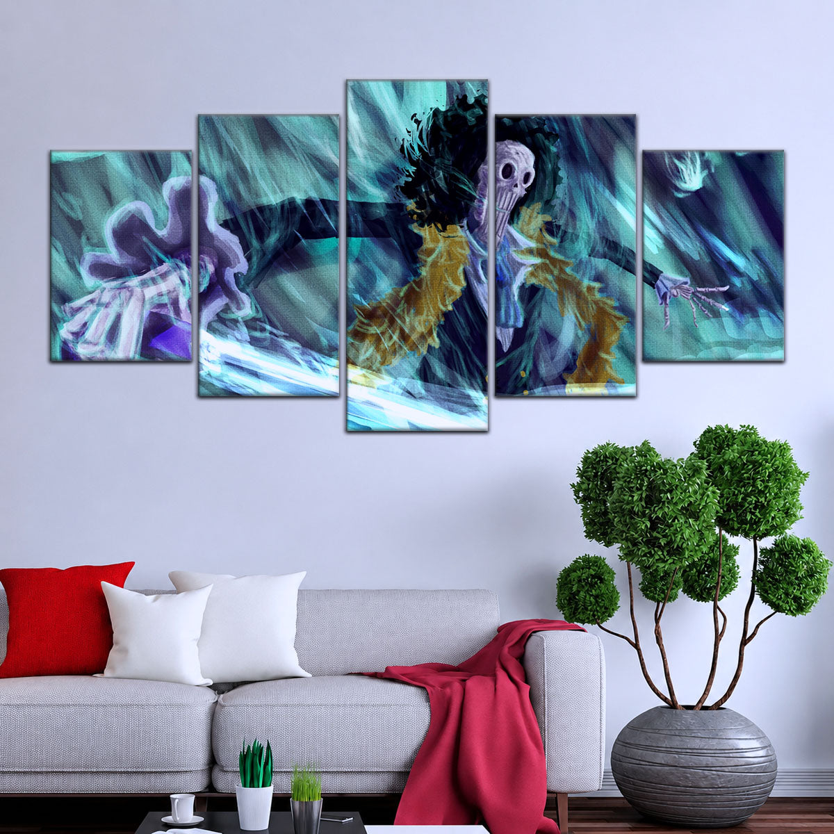 One Piece Canvas Wall Art - OP5005 - Brook - Soul King
