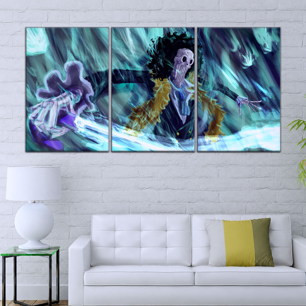 One Piece Canvas Wall Art - OP5005 - Brook - Soul King