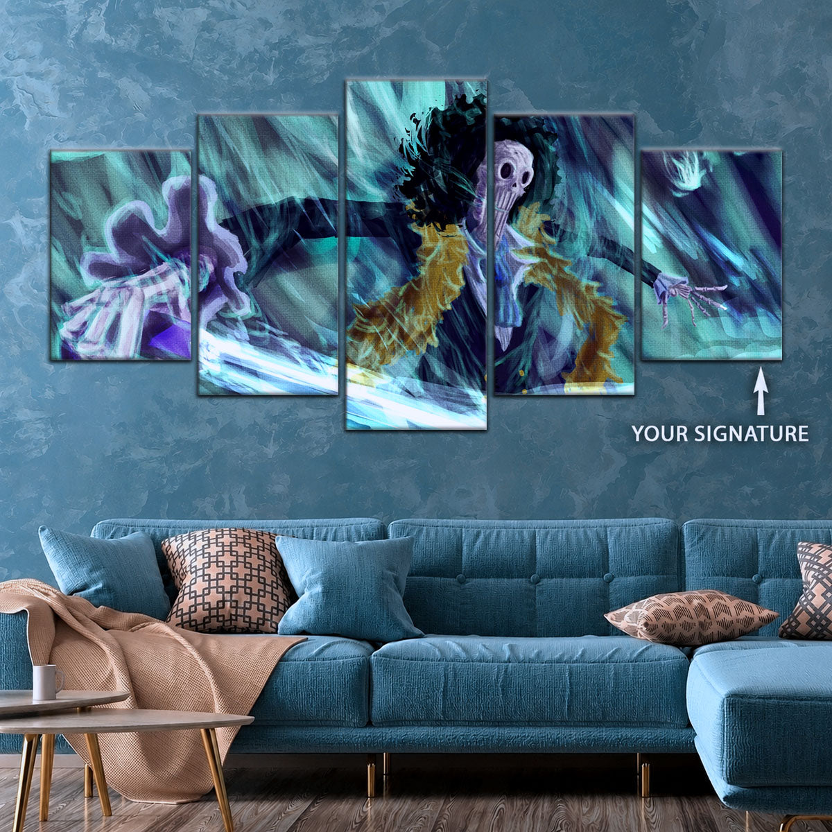 One Piece Canvas Wall Art - OP5005 - Brook - Soul King