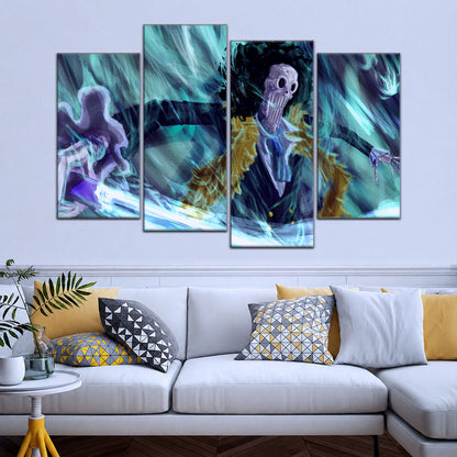 One Piece Canvas Wall Art - OP5005 - Brook - Soul King