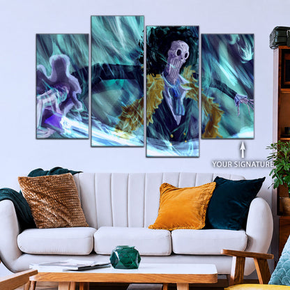 One Piece Canvas Wall Art - OP5005 - Brook - Soul King