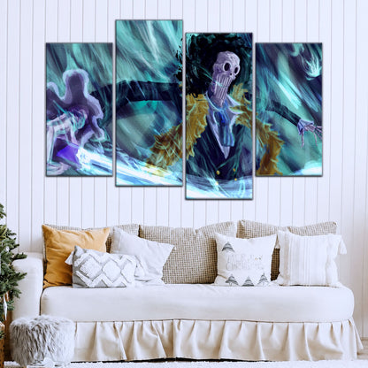 One Piece Canvas Wall Art - OP5005 - Brook - Soul King