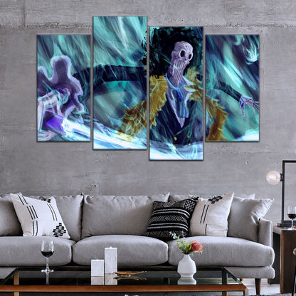 One Piece Canvas Wall Art - OP5005 - Brook - Soul King