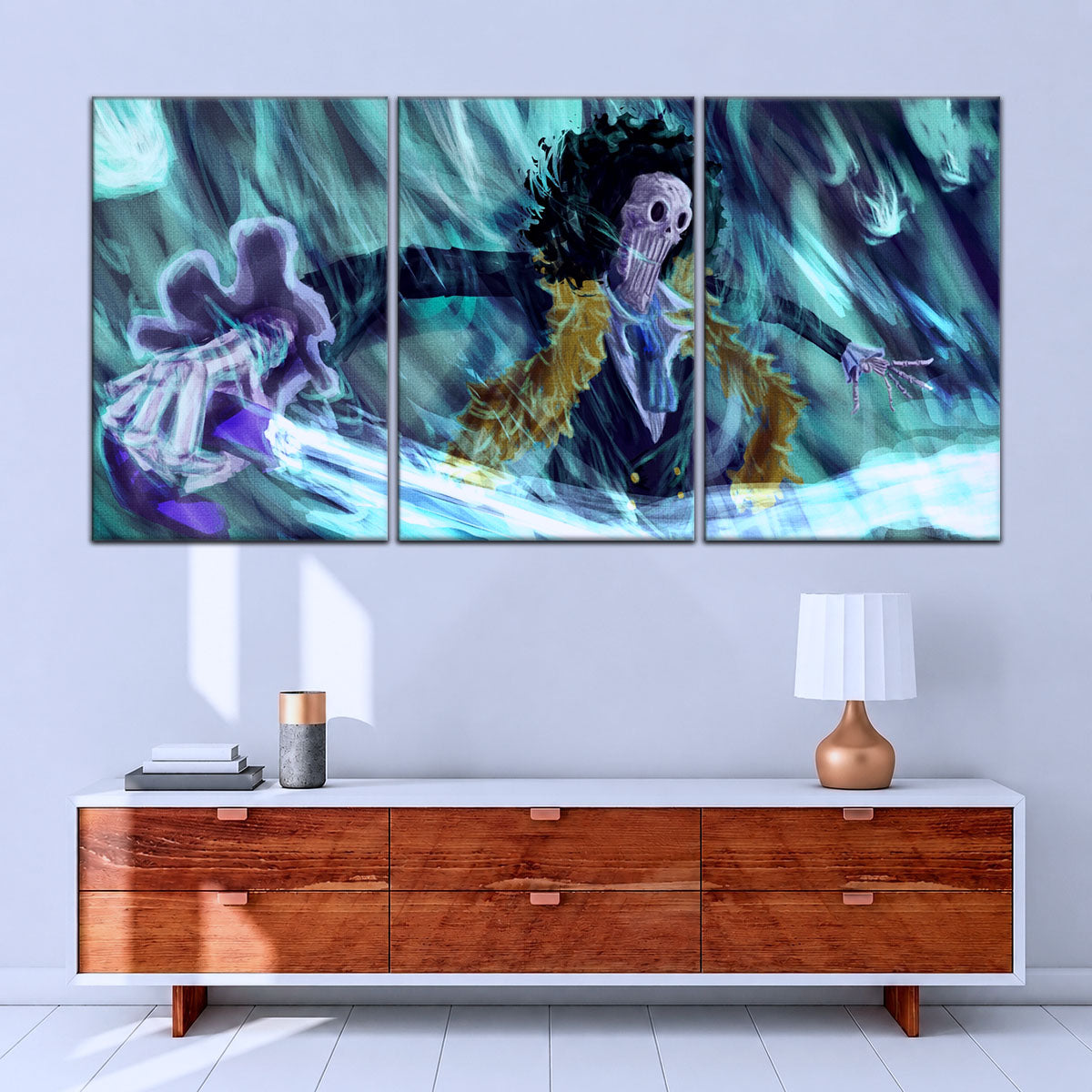 One Piece Canvas Wall Art - OP5005 - Brook - Soul King