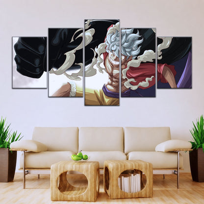 One Piece Canvas Wall Art - OP5010 - Luffy Gear Fifth
