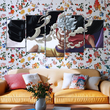 One Piece Canvas Wall Art - OP5010 - Luffy Gear Fifth