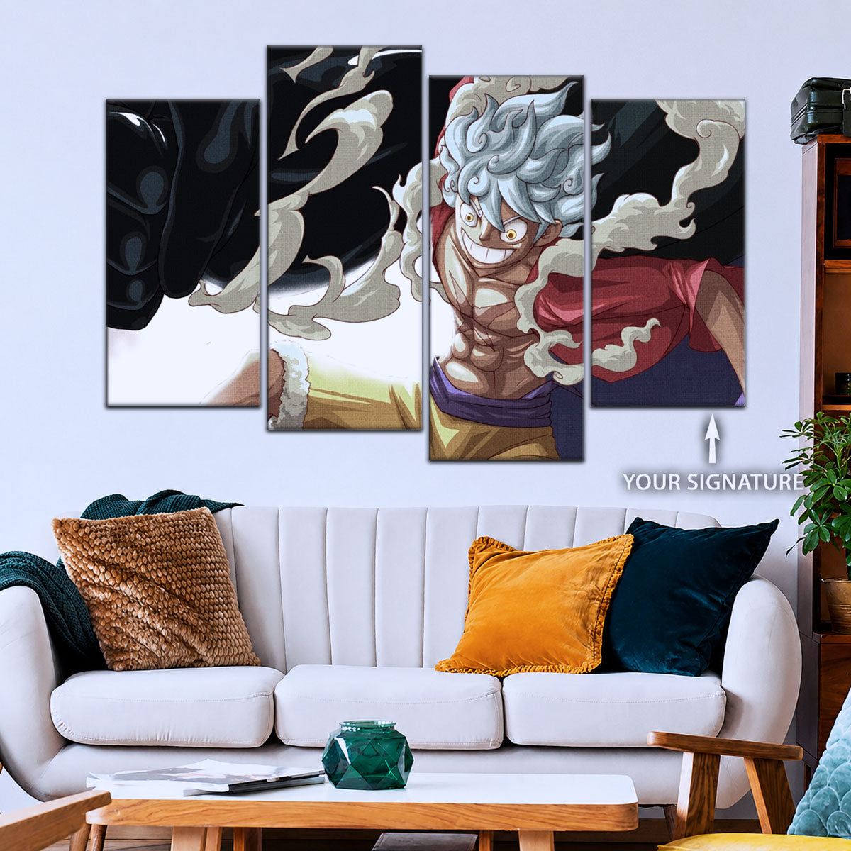 One Piece Canvas Wall Art - OP5010 - Luffy Gear Fifth