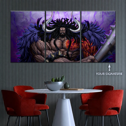 One Piece Canvas Wall Art - OP5012 - Gear Fourth Luffy Unleashed