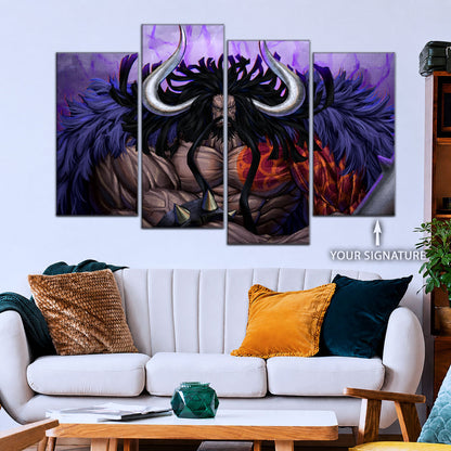 One Piece Canvas Wall Art - OP5012 - Gear Fourth Luffy Unleashed