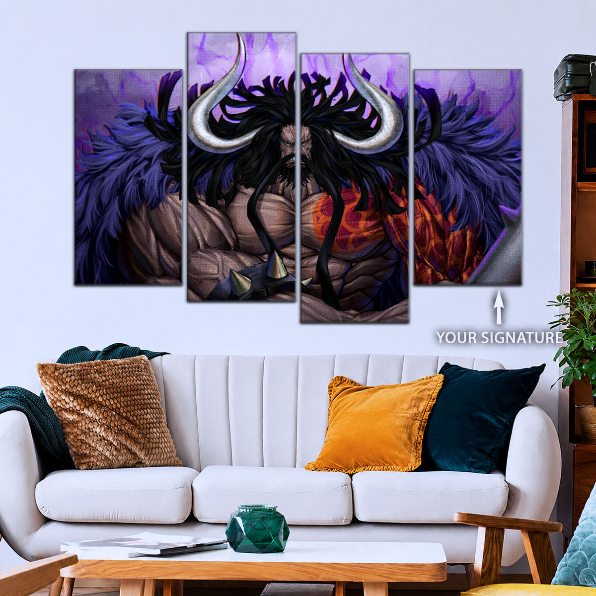 One Piece Canvas Wall Art - OP5011 - Kaido