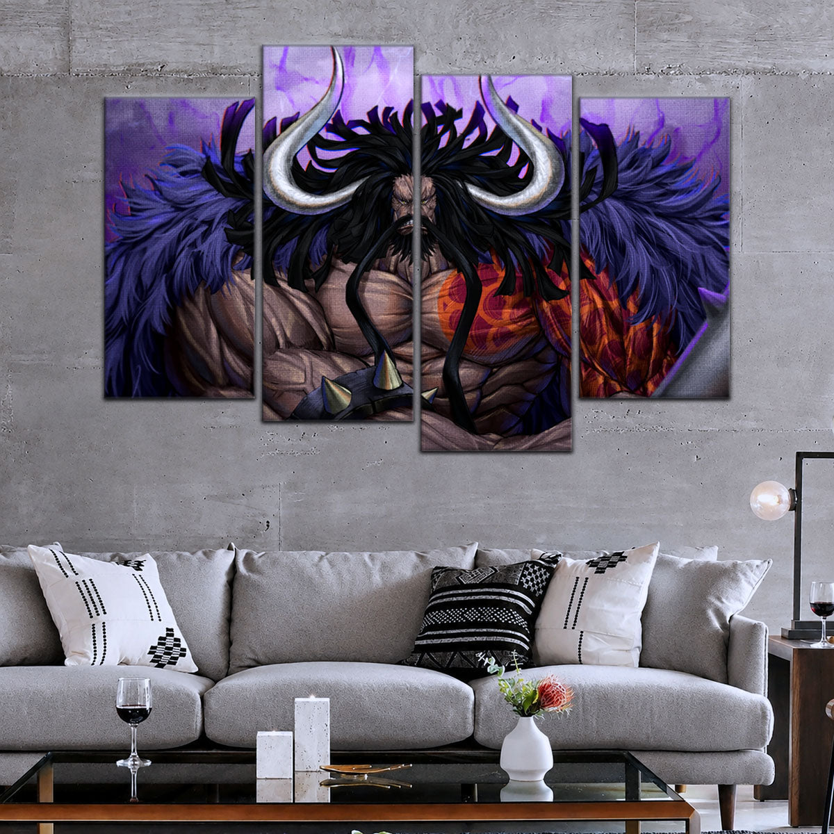 One Piece Canvas Wall Art - OP5012 - Gear Fourth Luffy Unleashed