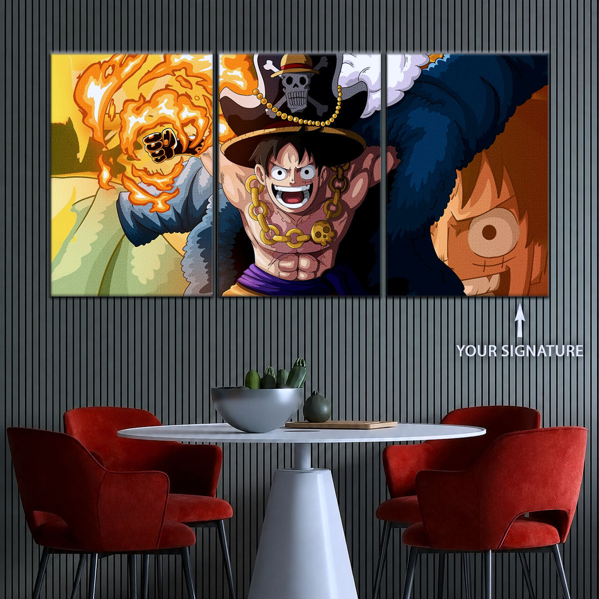 One Piece Canvas Wall Art - OP5013 - Gear Fourth Luffy Unleashed