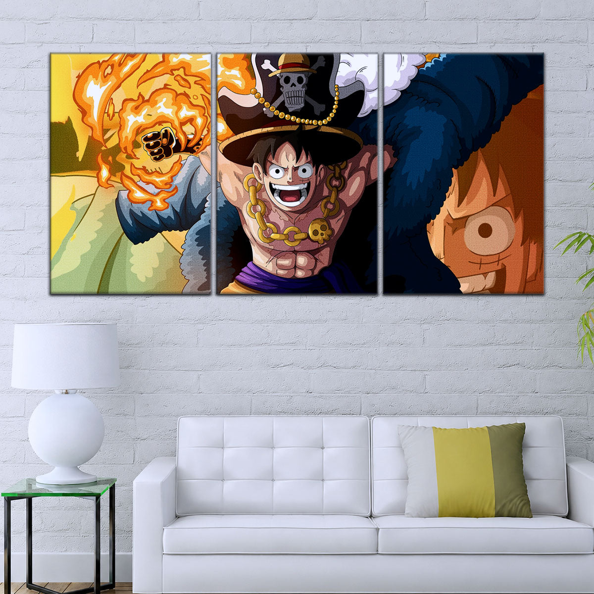 One Piece Canvas Wall Art - OP5013 - Gear Fourth Luffy Unleashed