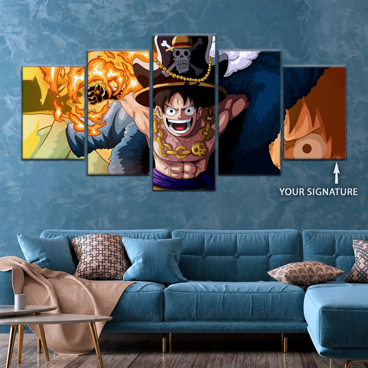 One Piece Canvas Wall Art - OP5013 - Gear Fourth Luffy Unleashed