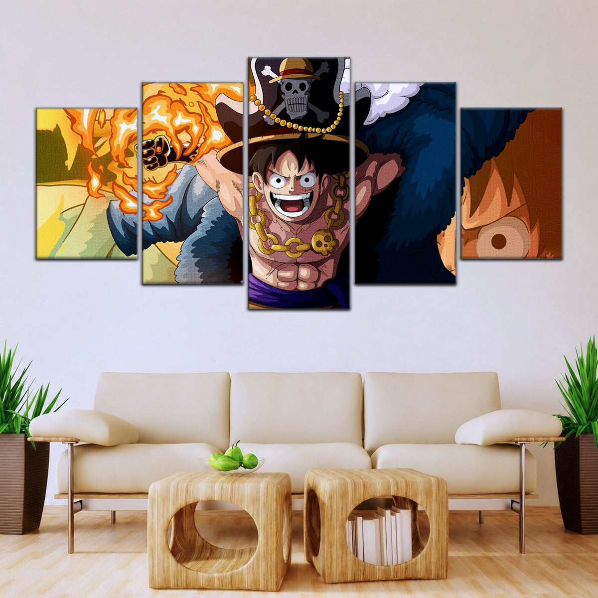 One Piece Canvas Wall Art - OP5013 - Gear Fourth Luffy Unleashed