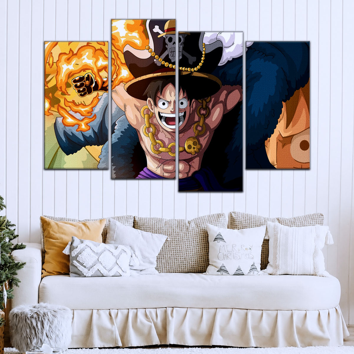 One Piece Canvas Wall Art - OP5013 - Gear Fourth Luffy Unleashed