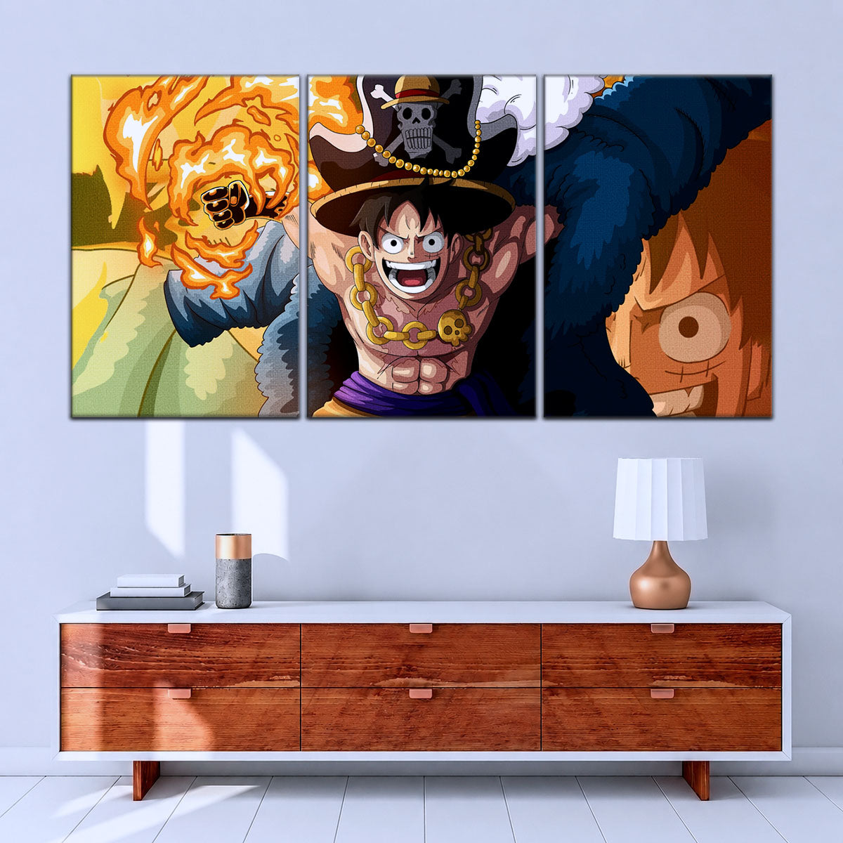 One Piece Canvas Wall Art - OP5013 - Gear Fourth Luffy Unleashed