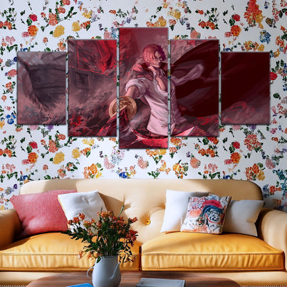One Piece Canvas Wall Art - OP5017 - Red Hair Shanks