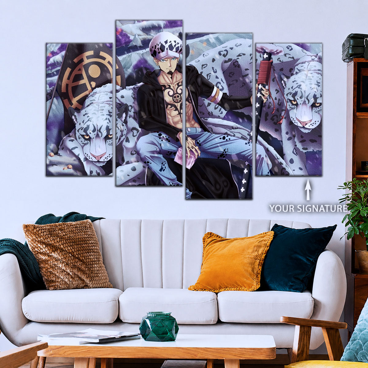 One Piece Canvas Wall Art - OP5018 - Trafalgar Law
