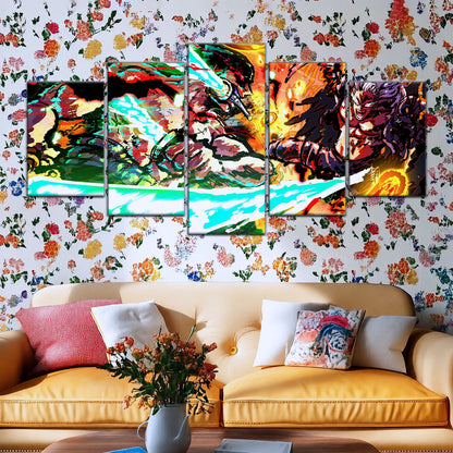 One Piece Canvas Wall Art - OP5023 - Roronoa Zoro vs King