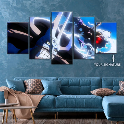 One Piece Canvas Wall Art - OP5025 - Luffy Gear Fifth vs Kaido